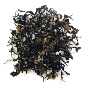 Hawaii Loa Volcanic Black Tea: hand-rolled a'a black, spring 2019 vintage