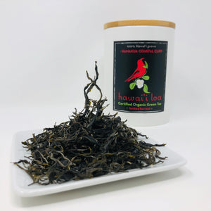 Hawaii Loa Volcanic Green Tea: Hamakua Coastal Cliff, spring 2019 vintage